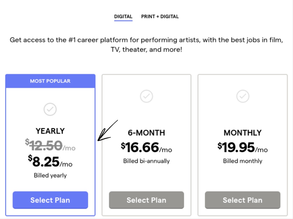 Less Or More Visible Prices - Variant A