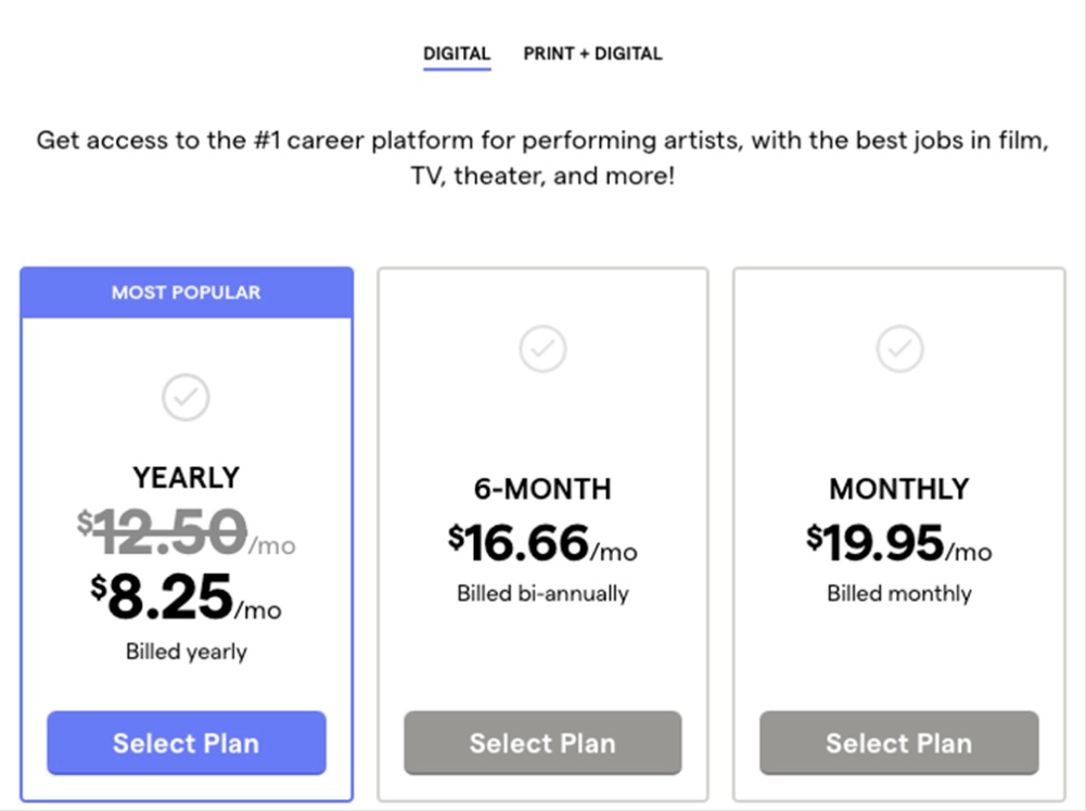 Less Or More Visible Prices - Variant B