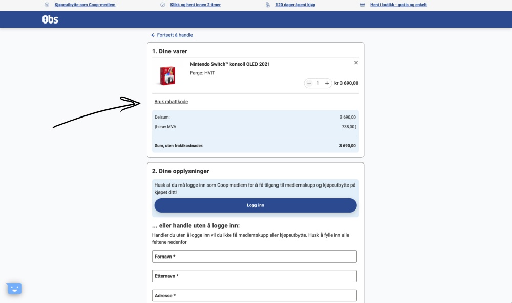 Remove Coupon Fields - Variant A