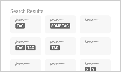 Tags, Badges And Structured Information (Variant B)
