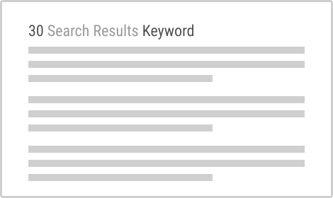 Search Keyword Highlighting (Variant A)