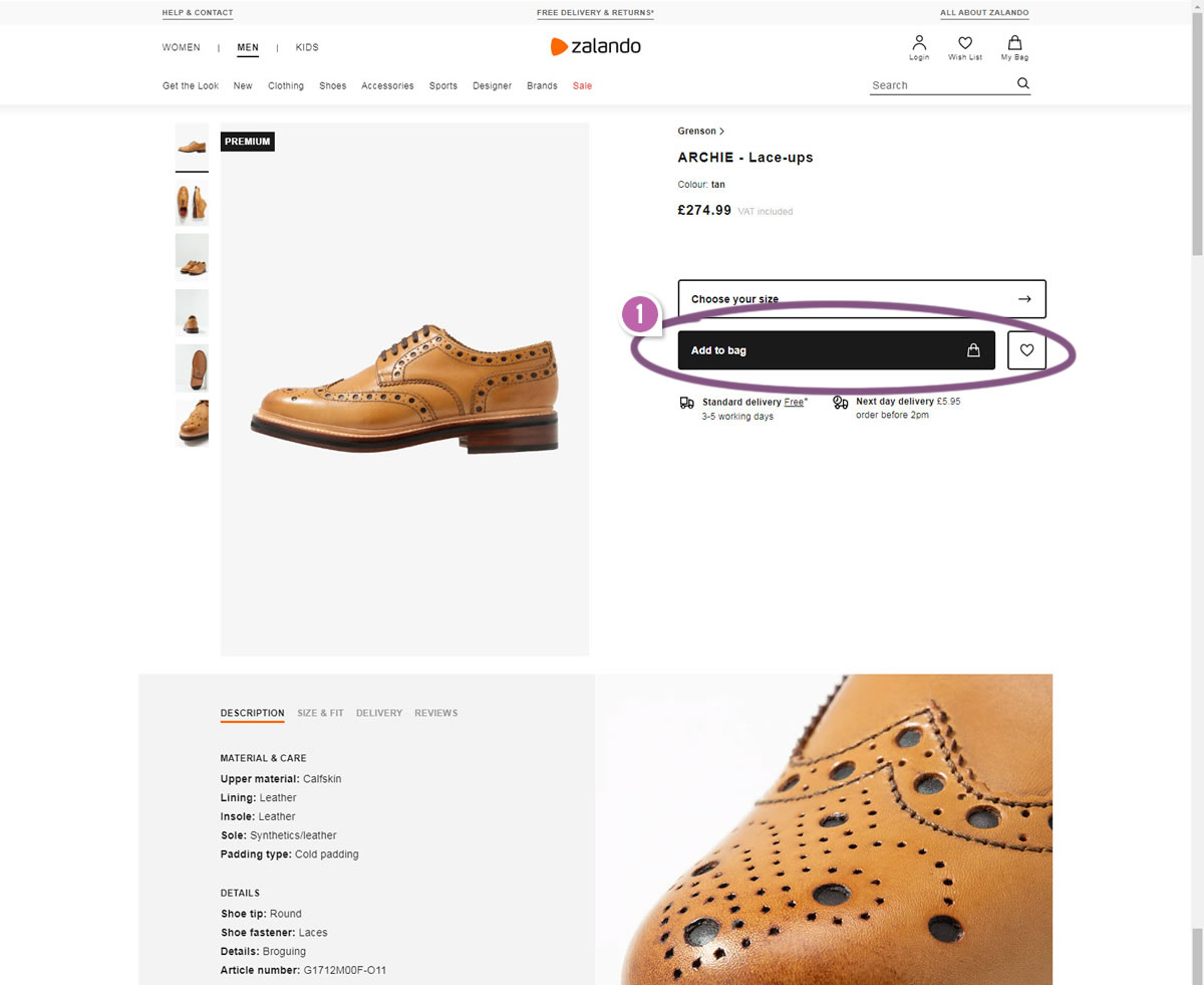 Zalando hot sale scarpe 2019