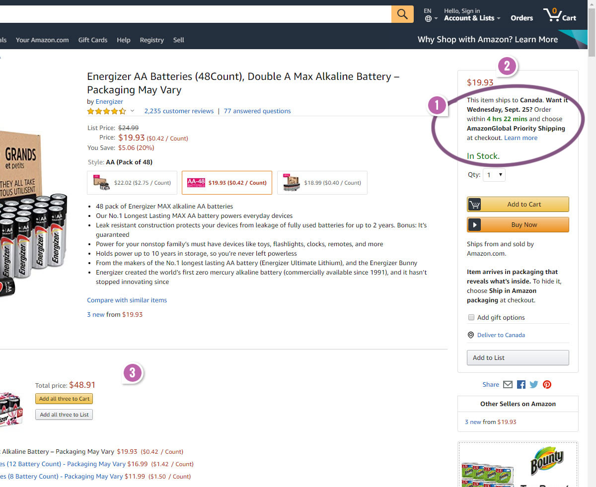 Amazon Discovers That Product Availability And Price Belong Closer Towards Add To Cart Goodui