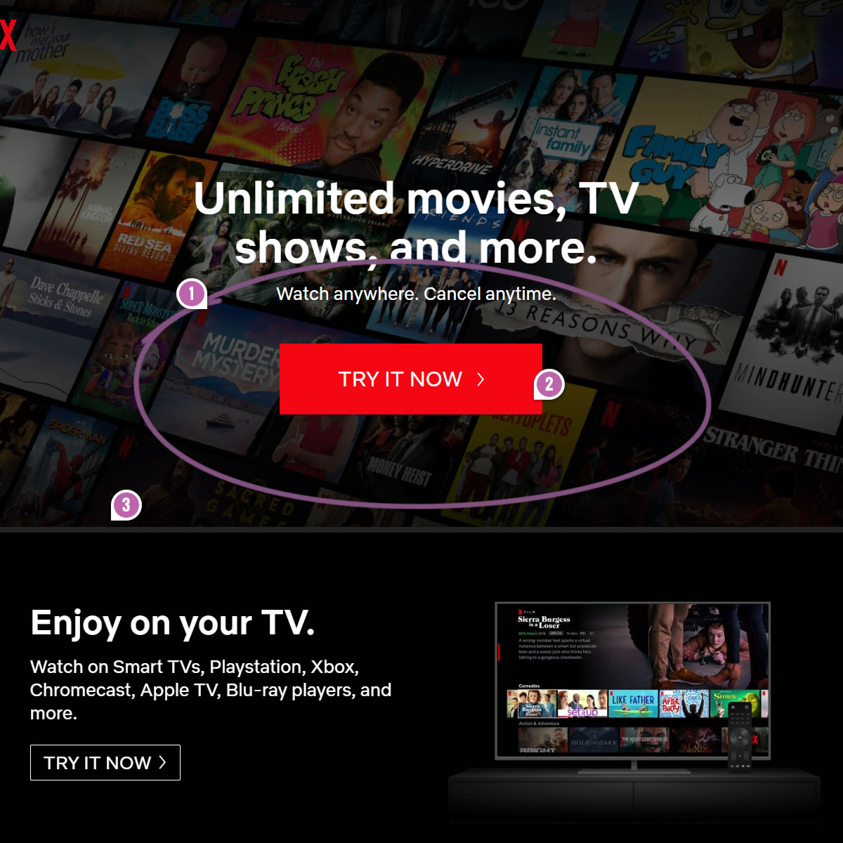 Netflix Button